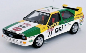 TRORRFR46 - Voiture du rallye des 1000 Pistes Canjuers 1983 N°11 – limitée à 150 pièces – AUDI Quattro