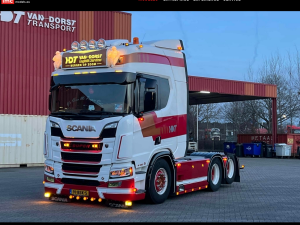 IMC32-0232 - Camion solo VAN DORST LOGISTICS – SCANIA R Serie High 6x4