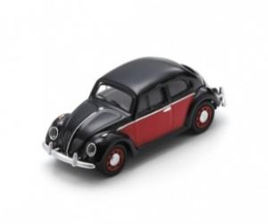 SCH26754 - Voiture de couleur rouge et noir - VOLKSWAGEN Beetle
