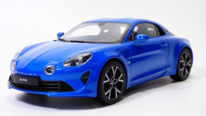 NOREV185330 - Voiture de 2018 couleur bleue – ALPINE A110 pure