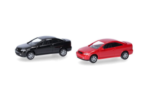HER014106 - 2 unités en kit à monter - OPEL Coupe rouge et noir
