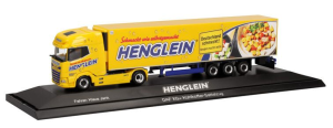 HER122313 - Camion avec remorque frigorifique 3 essieux HENGLEIN – GNOCCI - DAF XG 4x2