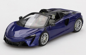 TSM430810 - Voiture de 2024 de couleur bleu - McLAREN Artura Spider Tanzanite