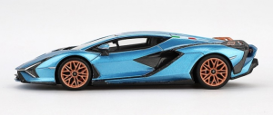 TSM430830 - Voiture de 2022 de couleur bleu - LAMBORGHINI Sian FKP 37 Aegir