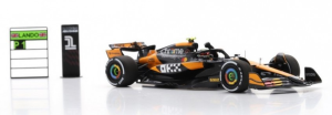 SPAS9568 - Voiture du GP Abu Dhabi 2024 McLaren Formula 1 Team Vainqueur L.NORRIS – n°4 - McLAREN MCL38
