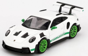 MGT00827-L - Voiture de 2023 de couleur blanc - PORSCHE 911 992 GT3 RStribute to Carrera RS Package LHD
