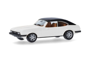 HER420570-003 - Voiture de couleur blanc avec toit vinyl - FORD Capri II