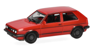 HER430838-005 - Voiture de couleur rouge métallisé - VOLKSWAGEN Golf II GTI tornado