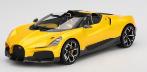 TS0598 - Voiture de 2024 de couleur jaune - BUGATTI W16 Mistral