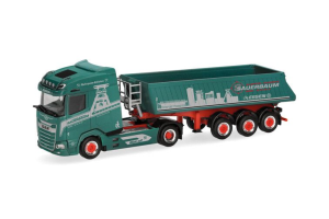 HER319829 - Camion avec benne 3 essieux SAUERBAUM – DAF XG 4x2