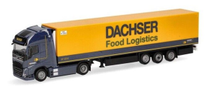 HER316798 - Camion avec remorque frigo 3 essieux DACHSER FOOD LOGISTICS – VOLVO FH GL XL 2020 Electric 4x2