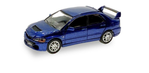 HER87MC000039 - Voiture de couleur bleu - MITSUBISHI Lancer Evo 9
