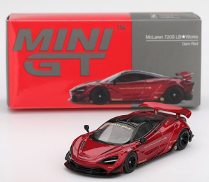 MGT00828-L - Voiture de 2002 de couleur rouge - McLAREN 720S LB Works Gem LHD