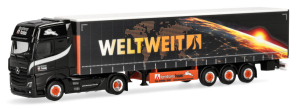 HER320023 - Camion avec remorque 3 essieux FERNTRANS HAAS – MERCEDES BENZ Actros L 2018 4x2