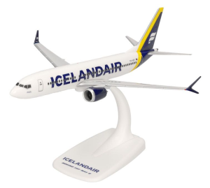 HER614641 - Avion de ligne commercial – BOEING 737 Max 8 Icelandair Latrabjarg à bande jaune
