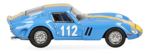 HER87MC000058 - Voiture de couleur bleu - FERRARI 250 GTO n°112