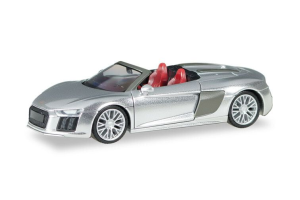 HER038690-002 - Voiture de couleur argent métallisé - AUDI R8 V10 Spyder