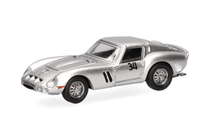 HER87MC000060 - Voiture de couleur argent - FERRARI 250 GT0 n°34