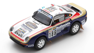 SPA18S789 - Voiture du Rallye Paris Dakar 1986 Vainqueur R.METGE-D.LEMOINE – n°186 - PORSCHE 959