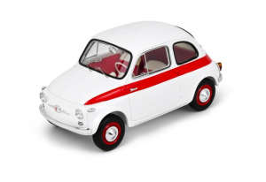 SCH18U00024 - Voiture de 1958 de couleur blanc - FIAT 500 SPORT