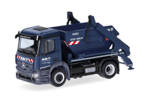 HER318440 - Camion avec benne déposable AK12 ALBA – MERCEDES BENZ Actros 4x2