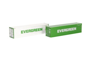 HER076449-007 - Set de 2 containers 40 pieds EVERGREEN