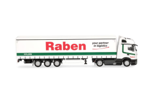 HER321044 - Camion avec remorque 3 essieux RABEN LOGISTICS – MERCEDES BENZ Actros L Pro 4x2