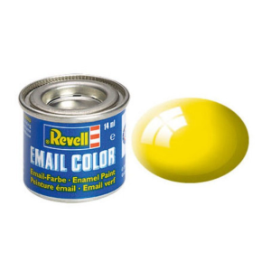 REV32112 - Pot de peinture émail de 14ml couleur jaune brillant