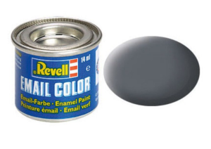 REV32174 - Pot de peinture émail de 14ml couleur gris armement mat