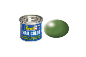 REV32360 - Pot de peinture émail de 14ml couleur vert fougère satiné