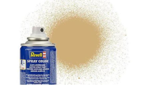 REV34194 - Bombe de peinture de 100ml couleur or métallique brillant