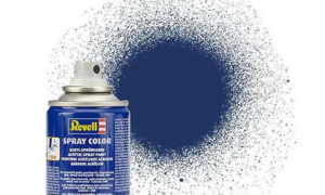 REV34200 - Bombe de peinture de 100ml couleur bleu métallique brillant