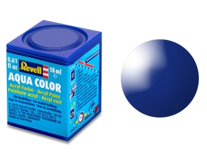 REV36151 - Pot de 18ml de peinture acrylique couleur bleu moyen brillant