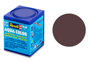 REV36184 - Pot de 18ml de peinture acrylique couleur brun cuir mat