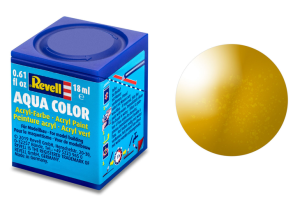REV36192 - Pot de 18ml de peinture acrylique couleur laiton métallisé
