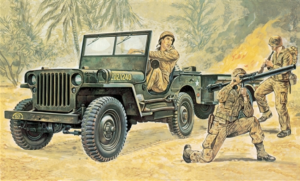ITA0314 - Maquette à assembler et à peindre JEEP Willys