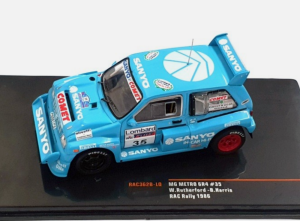 IXORAC362B - Voiture du Rallye RAC Lombard 1986 N°35 - MG Metro 6R4