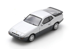 SCH87U00043 - Voiture de couleur blanc - PORSCHE 924 Turbo