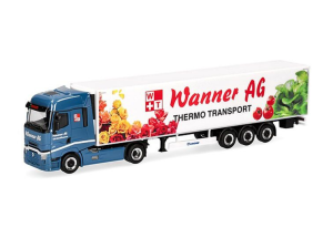 HER321242 - Camion avec remorque frigorifique 3 essieux WANNER AG – RENAULT T 4x2