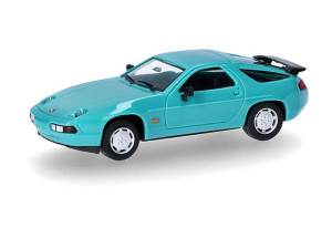 HER023580-002 - Voiture de couleur turquoise - PORSCHE 928 S4