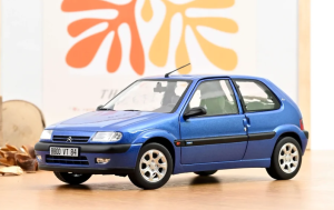 NOREV181830 - Voiture de 1996 de couleur bleu grand pavois - CITROEN Saxo VTS