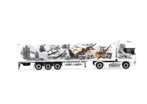 HER320962 - Camion avec remorque 3 essieux REPINSKI - SQUADRON 303 – SCANIA CR 20 4x2