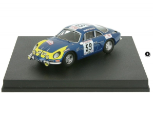 TRO0841 - Voiture du Tour de Corse 1976 PL.MOREAU-P.BARON – n°59 - RENAULT Alpine A110