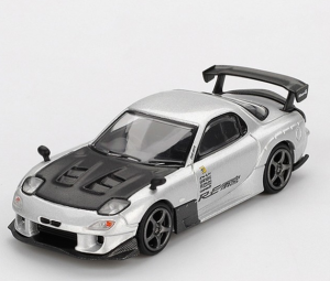 MGT01106-L - Voiture de 2004 de couleur argent métallisé - MAZDA RX7 FD3S RE-Amamiya