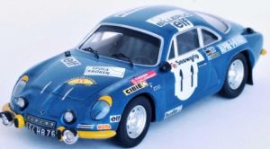 TRORRSE20 - Voiture du Rallye de Suède 1973 pilotée par Jean-Luc Therier - Limitée à 150 pièces - RENAULT-ALPINE A110 #11