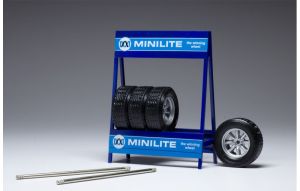 IXO18SET009W - 4 pneus et jantes BBS Silver – MINILITE