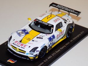 SPASG145 - Voiture des 24h Nurburgring 2014 N°24 - MERCEDES SLS AMG GT3 #23 Rowe Racing