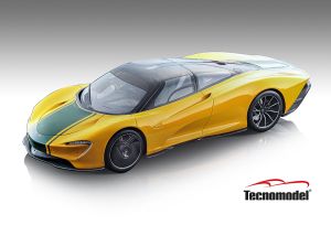 TM18-EX08F - Voiture de 2020 couleur jaune et vert - limitée à 24 pièces - McLAREN Speedtail