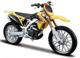 Moto cross de 2010 jaune – SUZUKI RM Z450