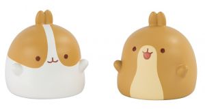 TL66054/02 - 2 Figurines à doigts du dessin animé MOLANG - deux amis de molang